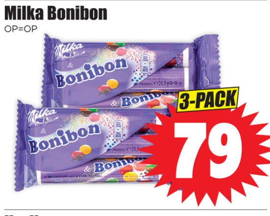 Milka   chocolade folder aanbieding bij  Dirk - details