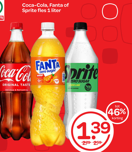 Fanta   cola, frisdrank folder aanbieding bij  Spar - details