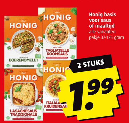 Honig   maaltijdmix folder aanbieding bij  Boni - details