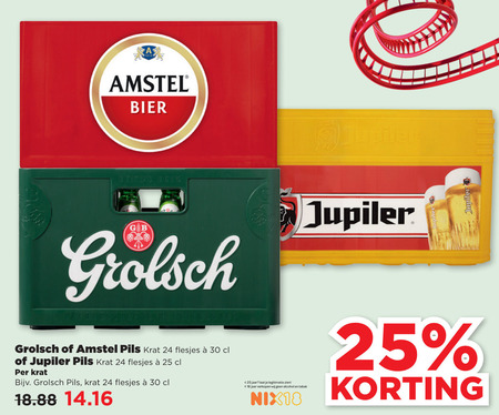 Jupiler   krat bier folder aanbieding bij  Plus Vandaag - details