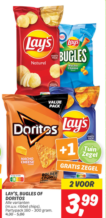 Doritos   chips folder aanbieding bij  Dekamarkt - details