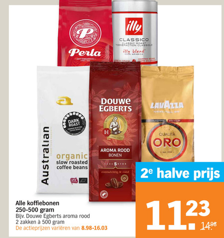 Fair Trade Original   koffiebonen folder aanbieding bij  Albert Heijn - details