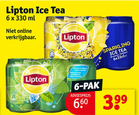 Lipton   ice tea folder aanbieding bij  Kruidvat - details