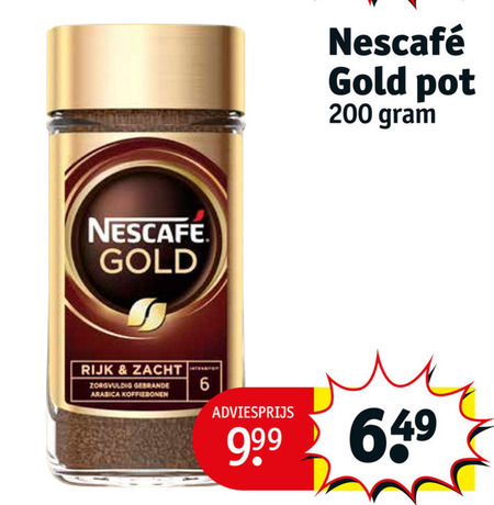 Nescafe   oploskoffie folder aanbieding bij  Kruidvat - details