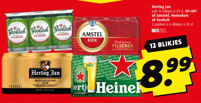 Heineken   blikje bier folder aanbieding bij  Boni - details