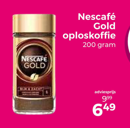 Nescafe   oploskoffie folder aanbieding bij  Trekpleister - details