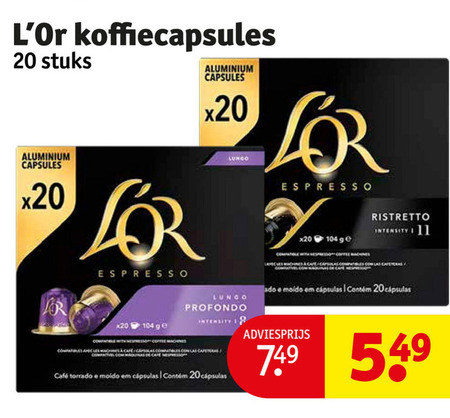 Douwe Egberts L Or   koffiecups folder aanbieding bij  Kruidvat - details