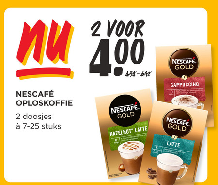 Nescafe   oploskoffie folder aanbieding bij  Jumbo - details