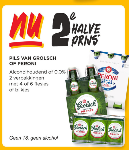 Grolsch   blikje bier, speciaalbier folder aanbieding bij  Jumbo - details