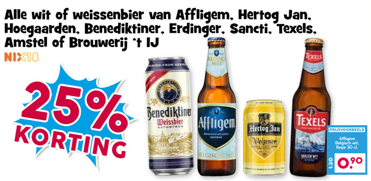 Benediktiner   witbier folder aanbieding bij  Boons Markt - details