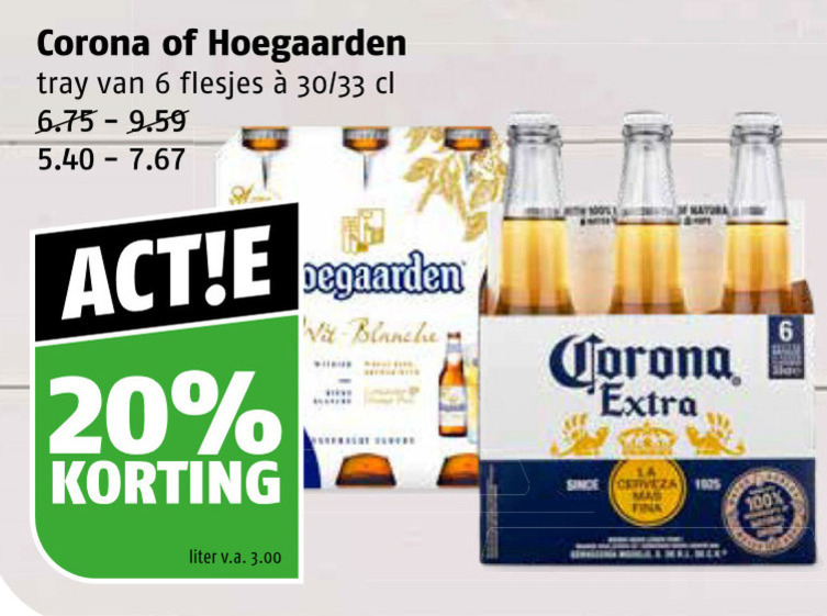 Corona   speciaalbier, witbier folder aanbieding bij  Poiesz - details