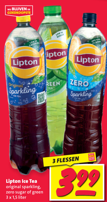 Lipton   ice tea folder aanbieding bij  Nettorama - details