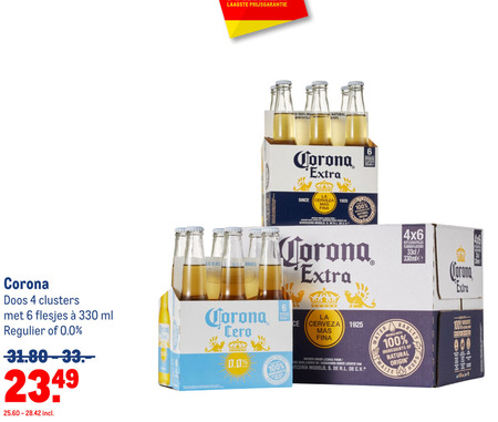 Corona   speciaalbier folder aanbieding bij  Makro - details