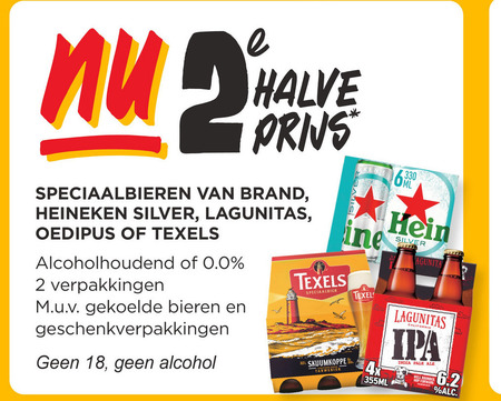 Heineken Silver   speciaalbier, blikje bier folder aanbieding bij  Jumbo - details