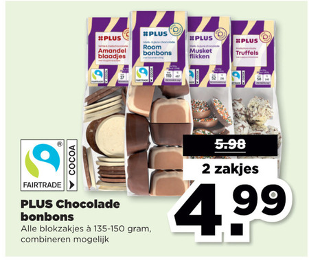 Plus Huismerk   bonbons folder aanbieding bij  Plus - details