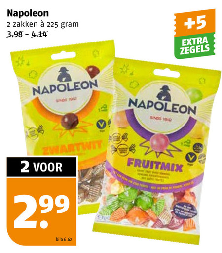 Napoleon   snoep folder aanbieding bij  Poiesz - details