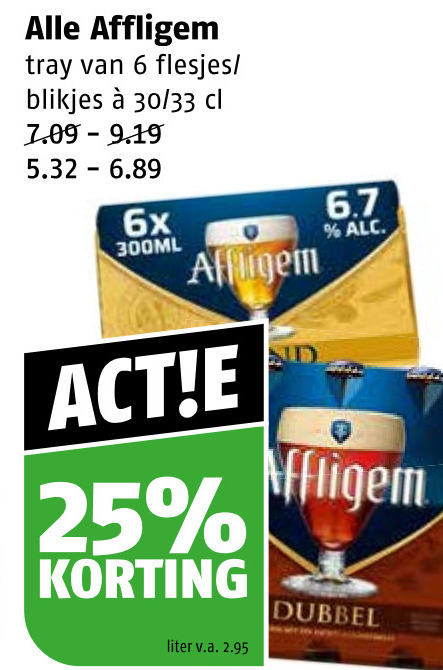 Affligem   speciaalbier folder aanbieding bij  Poiesz - details