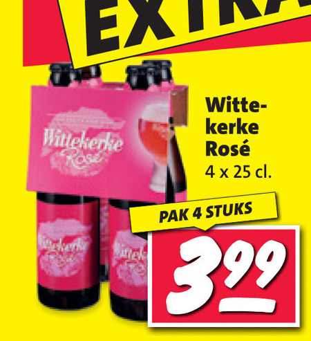 Wittekerke   rose bier folder aanbieding bij  Nettorama - details