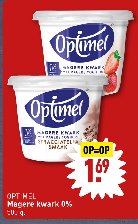 Optimel   kwark folder aanbieding bij  Aldi - details