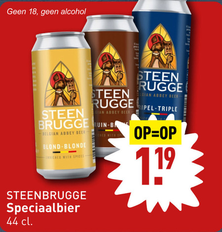 Steenbrugge   speciaalbier folder aanbieding bij  Aldi - details