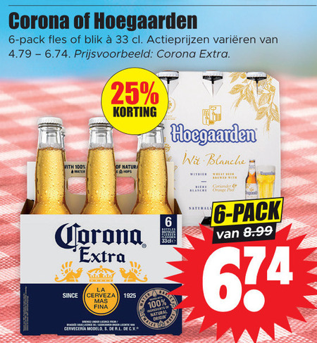 Hoegaarden   speciaalbier folder aanbieding bij  Dirk - details