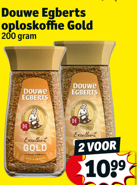 Douwe Egberts   oploskoffie folder aanbieding bij  Kruidvat - details