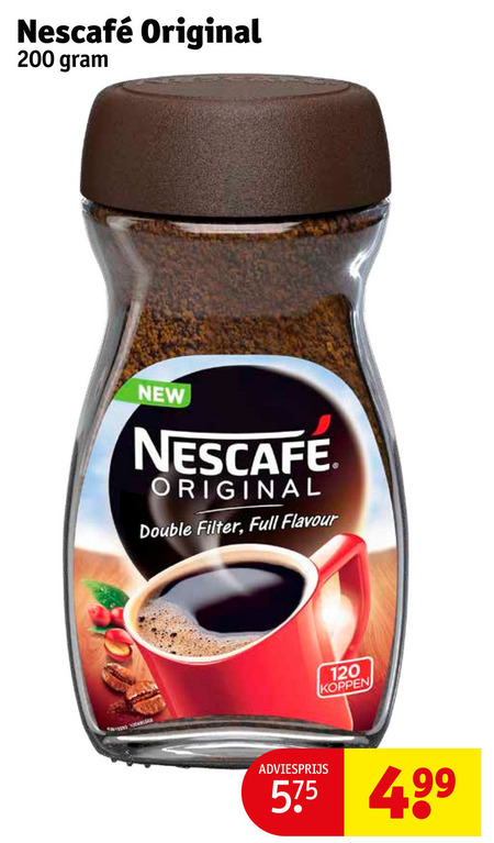 Nescafe   oploskoffie folder aanbieding bij  Kruidvat - details