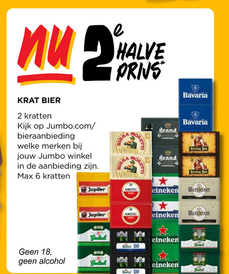 Bavaria   krat bier folder aanbieding bij  Jumbo - details