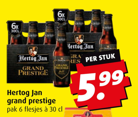 Hertog Jan   speciaalbier folder aanbieding bij  Boni - details