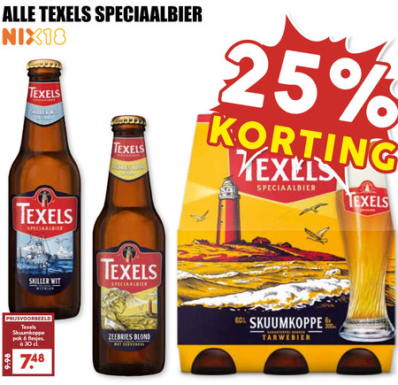 Texels   speciaalbier folder aanbieding bij  MCD Supermarkt Basis - details