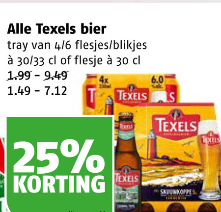 Texels   speciaalbier folder aanbieding bij  Poiesz - details