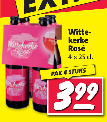 Wittekerke   rose bier folder aanbieding bij  Nettorama - details