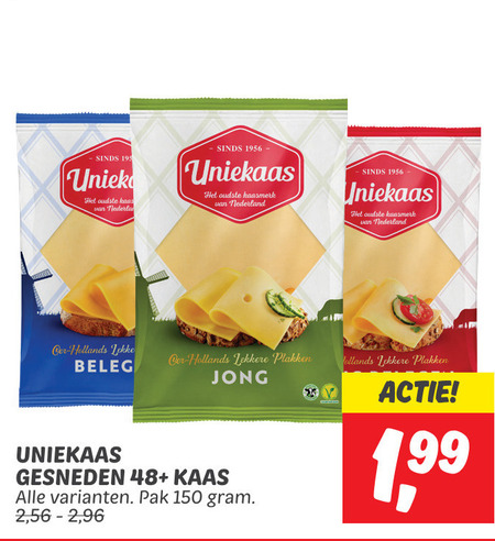 Uniekaas   kaasplakken folder aanbieding bij  Dekamarkt - details