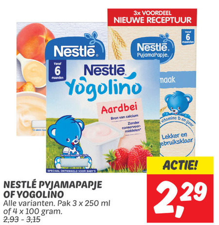 Nestle   babyvoeding folder aanbieding bij  Dekamarkt - details