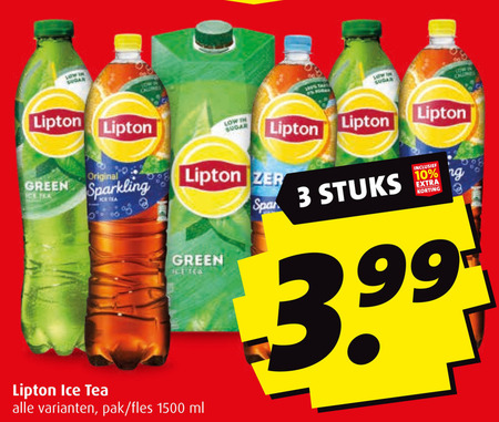 Lipton   ice tea folder aanbieding bij  Boni - details