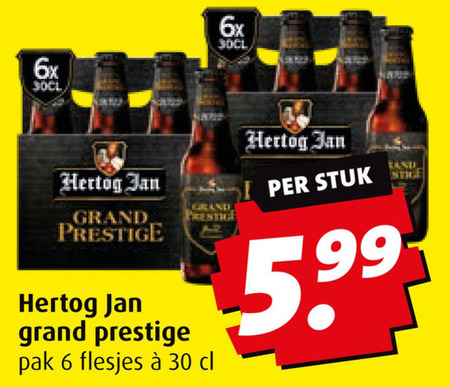 Hertog Jan   speciaalbier folder aanbieding bij  Boni - details