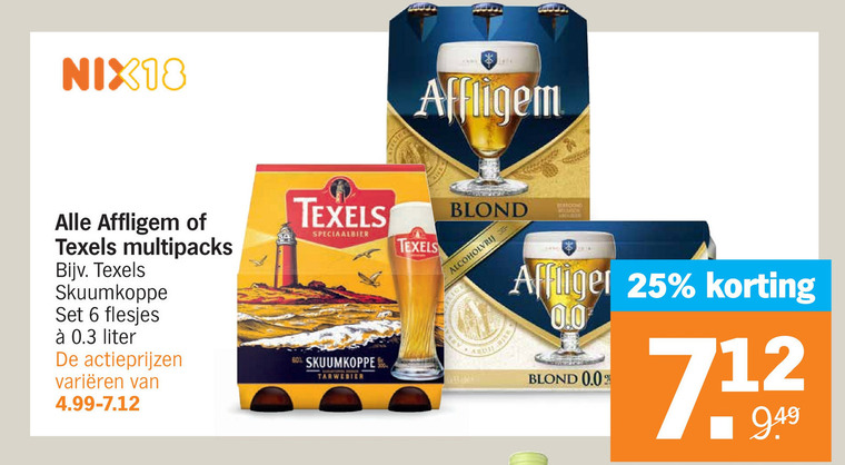 Texels   speciaalbier folder aanbieding bij  Albert Heijn - details