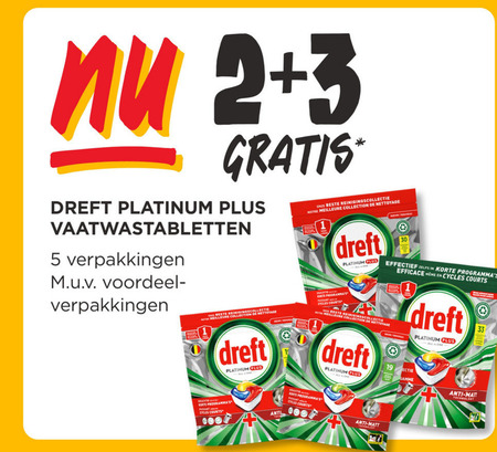 Dreft   vaatwasmiddel folder aanbieding bij  Jumbo - details