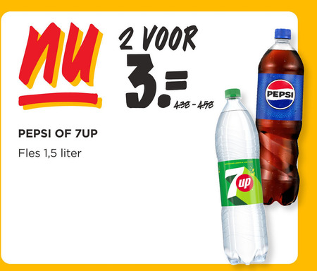 Pepsi   frisdrank, cola folder aanbieding bij  Jumbo - details