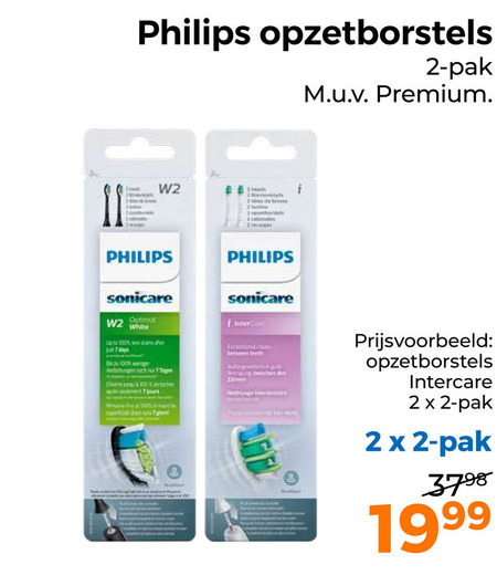 Philips   opzetborstel folder aanbieding bij  Trekpleister - details