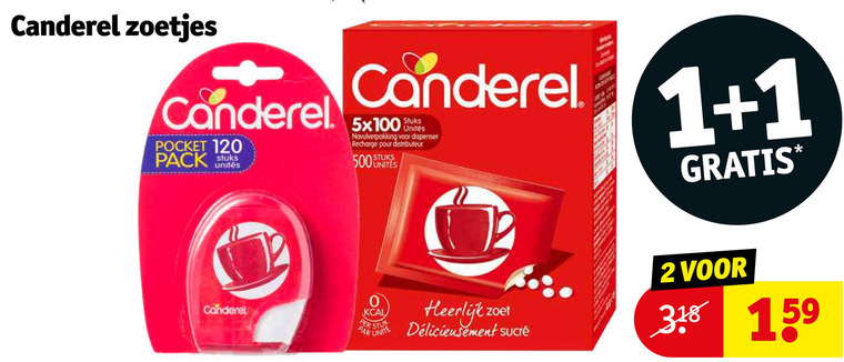 Canderel   zoetjes folder aanbieding bij  Kruidvat - details