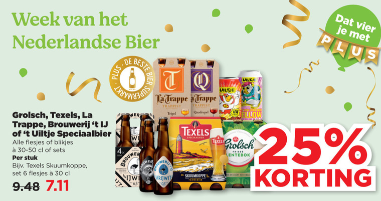 Grolsch   speciaalbier folder aanbieding bij  Plus Vandaag - details