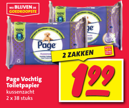 Page   vochtig toiletpapier folder aanbieding bij  Nettorama - details