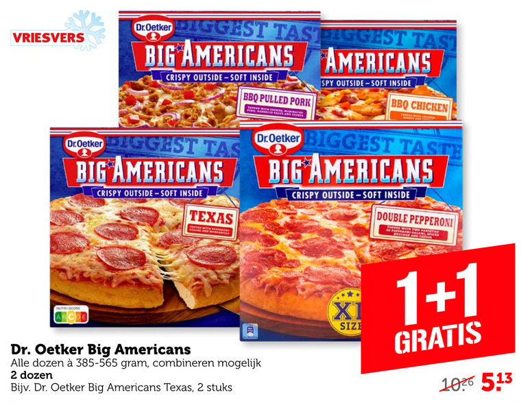 Dr Oetker   diepvriespizza folder aanbieding bij  Coop - details