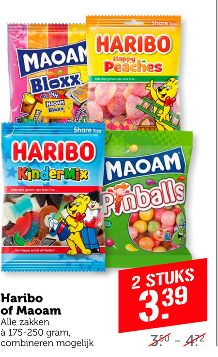 Maoam   snoep folder aanbieding bij  Coop - details