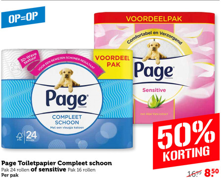 Page   toiletpapier folder aanbieding bij  Coop - details