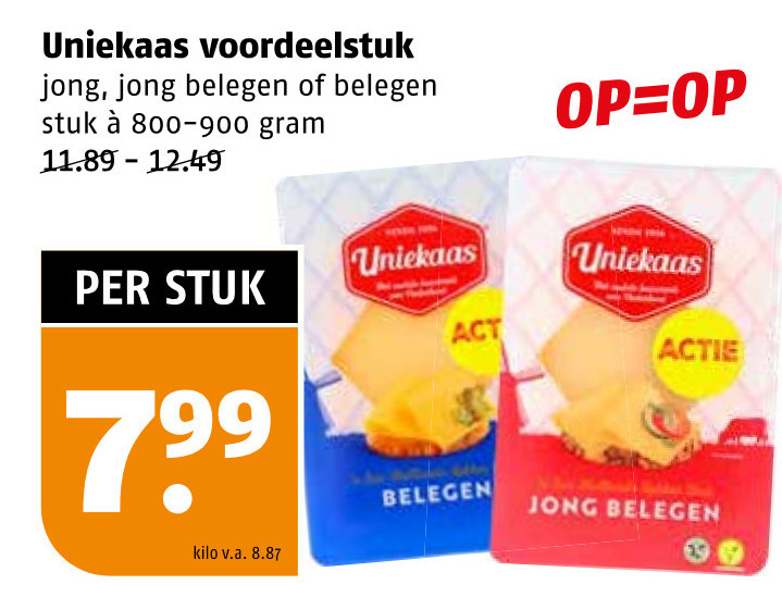 Uniekaas   kaas folder aanbieding bij  Poiesz - details