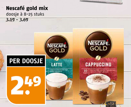 Nescafe   oploskoffie folder aanbieding bij  Poiesz - details