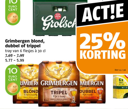 Grimbergen   speciaalbier folder aanbieding bij  Poiesz - details