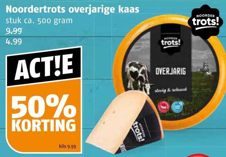 Noordertrots   kaas folder aanbieding bij  Poiesz - details